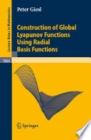 Construction of global Lyapunov functions using radial basis functions by Peter Giesl.