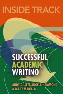 Successful academic writing Andy Gillett, Angela Hammond and Mary Martala.