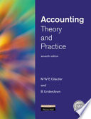 Accounting : theory and practice / M.W.E. Glautier, B. Underdown.