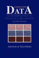 Learning from data : an introduction to statistical reasoning / Arthur M. Glenberg.