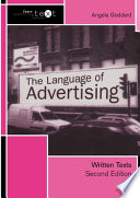 The language of advertising : written texts / Angela Goddard.