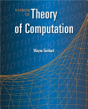 Introducing the theory of computation / Wayne Goddard.