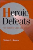 Heroic defeats : the politics of job loss / Miriam A. Golden.