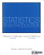 Statistics, an introduction / Robert N. Goldman, Joel S. Weinberg.