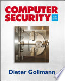 Computer security / Dieter Gollmann.