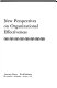 New perspectives on organizational effectiveness / (by) Paul S. Goodman, Johannes M. Pennings and associates.