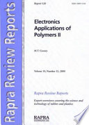 Electronics applications of polymers II / M.T. Goosey.