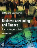 Business accounting and finance for non-specialists.