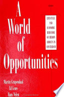 A world of opportunities : life-style and economic behavior of heroin addicts in Amsterdam / Martin Grapendaal, Ed Leuw, Hans Nelen.