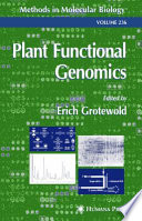 Plant Functional Genomics edited by Erich Grotewold.