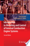 Introduction to modeling and control of internal combustion engine systems Lino Guzzella and Christopher H. Onder.