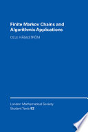Finite Markov chains and algorithmic applications / Olle Häggström.