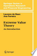 Extreme value theory : an introduction / Laurens de Haan, Ana Ferreira.