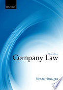 Company law / Brenda Hannigan.