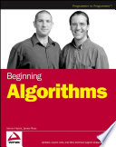 Beginning algorithms Simon Harris and James Ross.