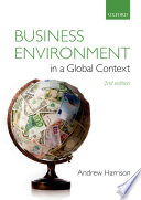 Business environment in a global context / Andrew Harrison.