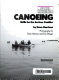 Sports illustrated canoeing : skills for the serious paddler / by Dave Harrison ; photography by Dave Harrison and Tom Ettinger.