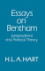 Essays on Bentham : studies in jurisprudence and political theory / by H.L.A. Hart.