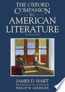 The Oxford companion to American literature / James D. Hart ; edited by Philip Leininger.
