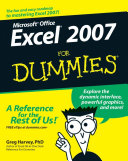 Microsoft Office Excel 2007 for dummies / by Greg Harvey.