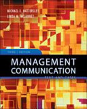 Management communication : principles and practice / Michael E. Hattersley, Linda McJannet.