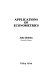 Applications of econometrics / Julia Hebden.