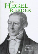 The Hegel reader / edited by Stephen Houlgate.