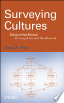 Surveying cultures : discovering shared conceptions and sentiments / David R. Heise.