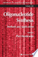 Oligonucleotide Synthesis edited by Piet Herdewijn.