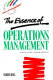 The essence of operations management / Terry Hill.