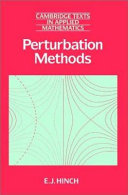 Perturbation methods.