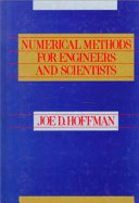 Numerical methods for engineers and scientists / Joe D. Hoffman..