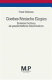 Goethes Römische Elegien : erotische Dichtung als gesellschaftliche Erkenntnisform / Frank Hofmann.