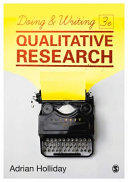 Doing & writing qualitative research / Adrian Holliday.