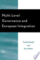 Multi-level governance and European integration / Liesbet Hooghe and Gary Marks.