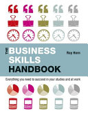 The business skills handbook / Roy Horn.