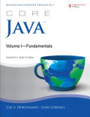 Core Java / Cay S. Horstmann, Gary Cornell.