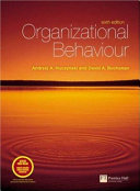 Organizational behaviour : an introductory text / Andrzej Huczynski, David Buchanan.