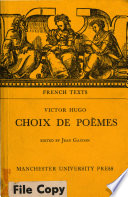 Choix de po emes / présenté par Jean Gaudon.