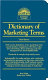 Dictionary of marketing terms.