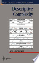 Descriptive complexity / Neil Immerman.