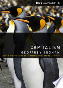 Capitalism Geoffrey Ingham.
