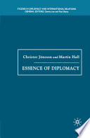 Essence of diplomacy Christer Jönsson and Martin Hall.
