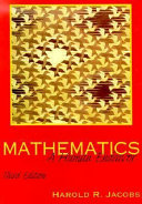 Mathematics : a human endeavor : a book for those who think they don't like the subject / Harold R. Jacobs.