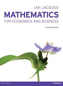 Mathematics for economics and business Ian Jacques.