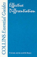 Effective differentiation / Frances James and Kit Brown.