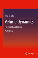 Vehicle dynamics : theory and application / Reza N. Jazar.
