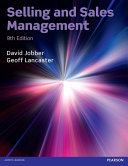 Selling and sales management David Jobber and Geoff Lancaster.