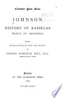 The history of Rasselas, Prince of Abissinia / Samuel Johnson ; edited with an introduction by Geoffrey Tillotson and Brian Jenkins.