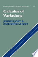 Calculus of variations / Jürgen Jost and Xianqing Li-Jost.